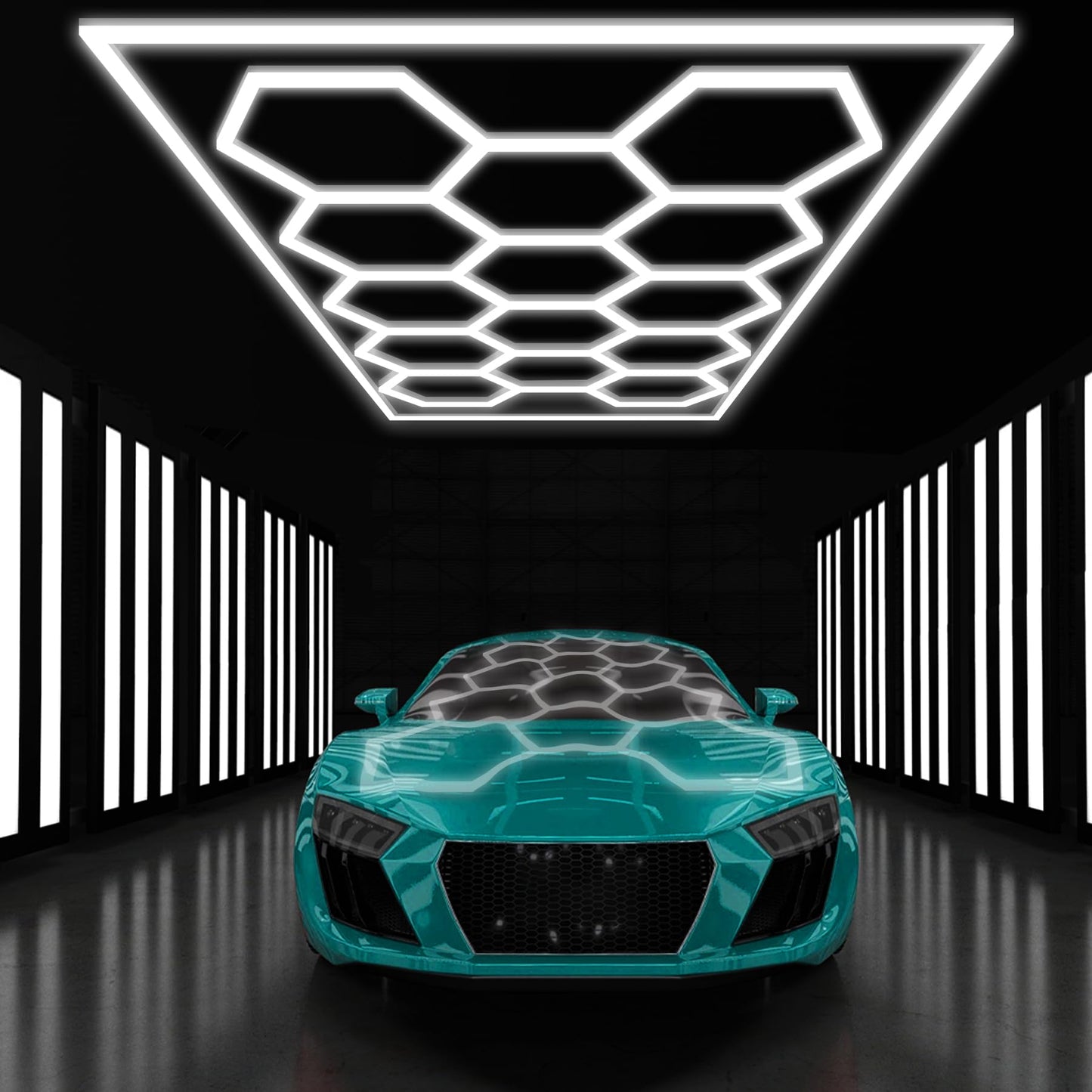 Garage Hexagon Led Lights