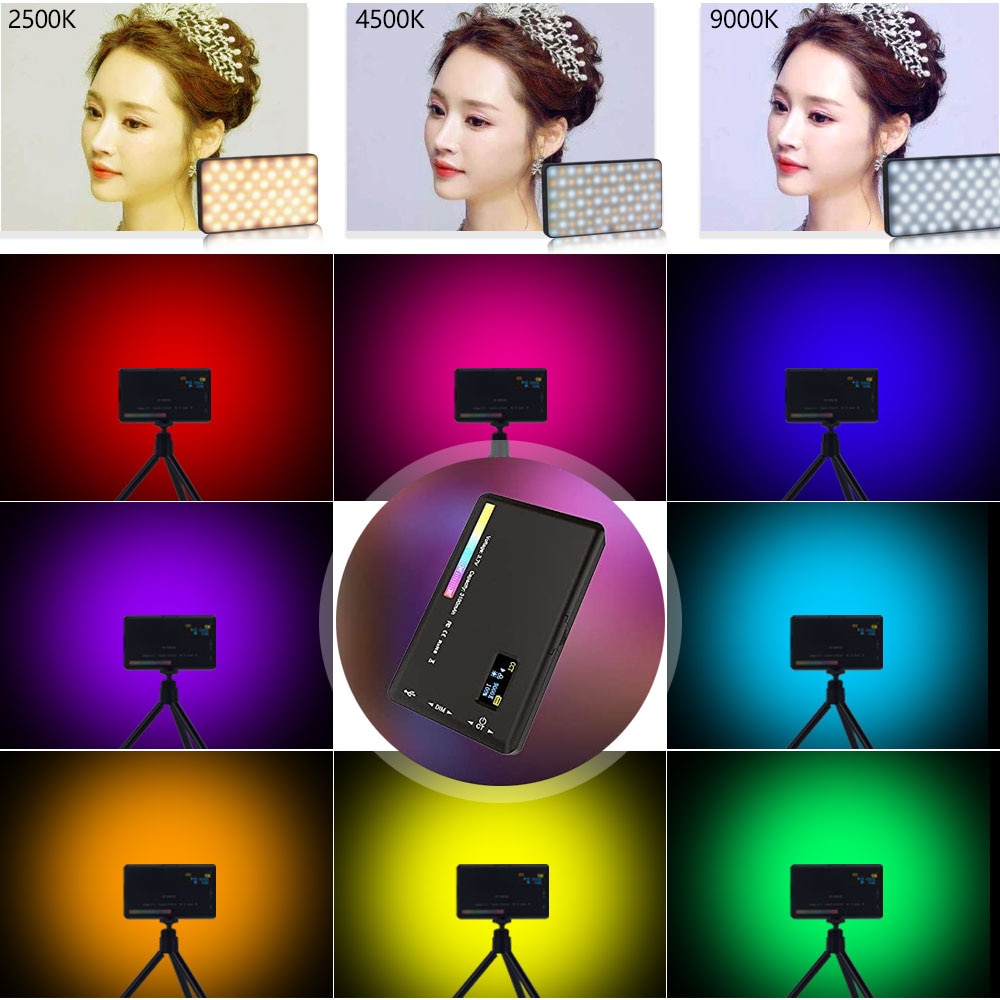 Videolicht RGB