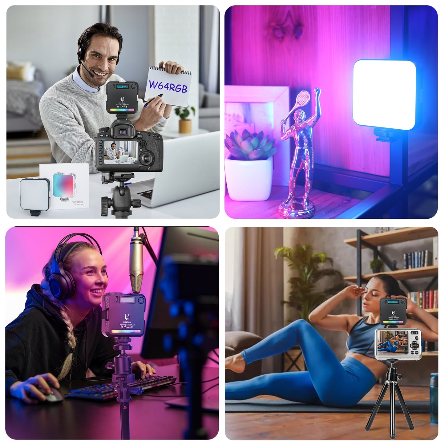 Fotografieverlichting RGB
