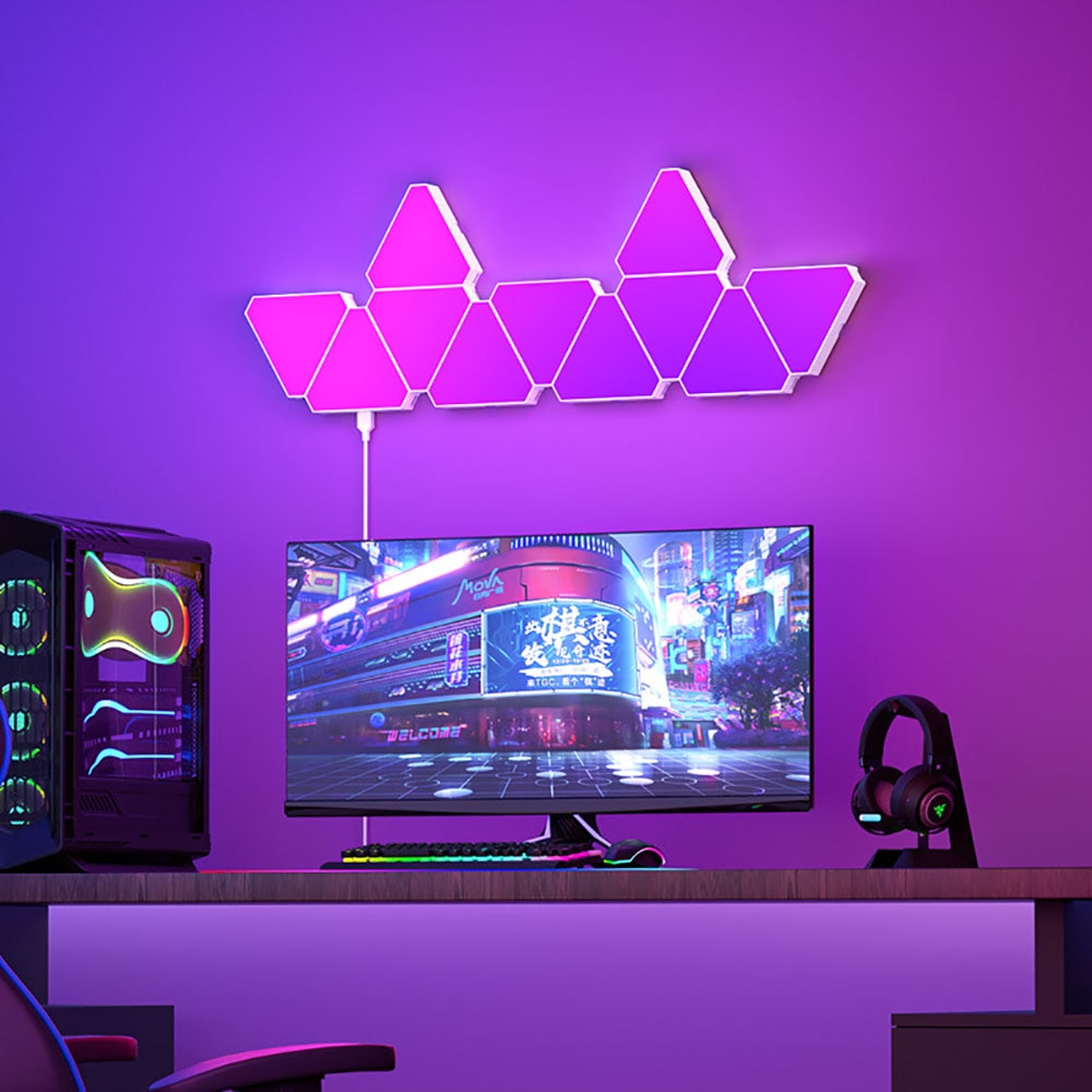 Triangular Wall Lights RGB