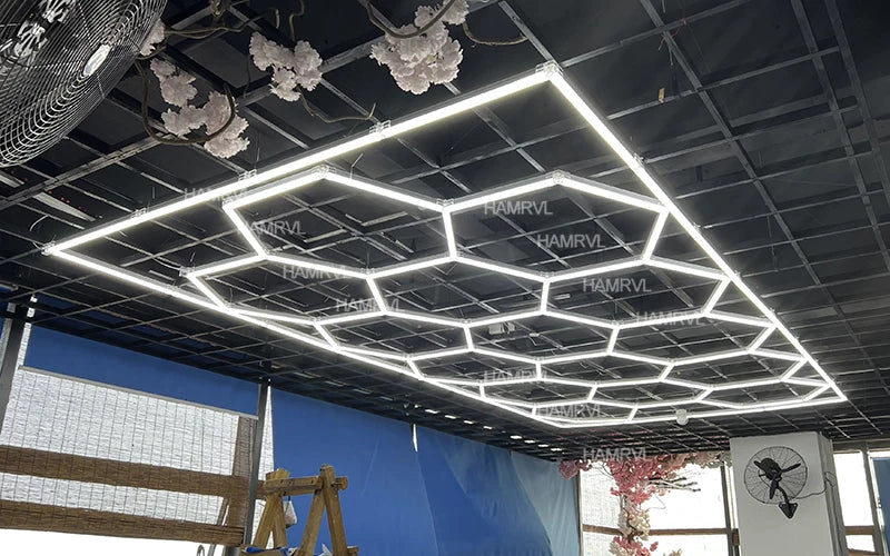 Garage Hexagon Led Lights
