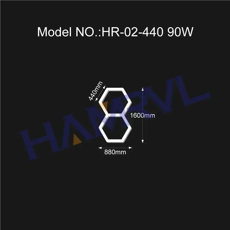 Garage Hexagon Led Lights