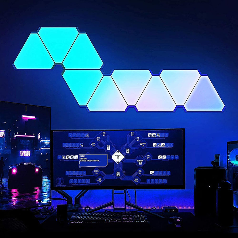 Triangular Wall Lights RGB