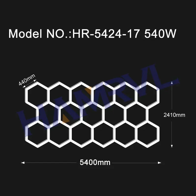 Garage Hexagon Led Lights