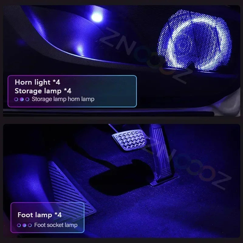 Car Ambient Light Kit
