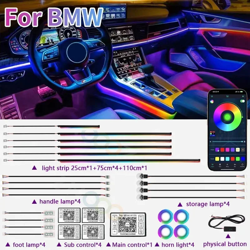 Car Ambient Light Kit