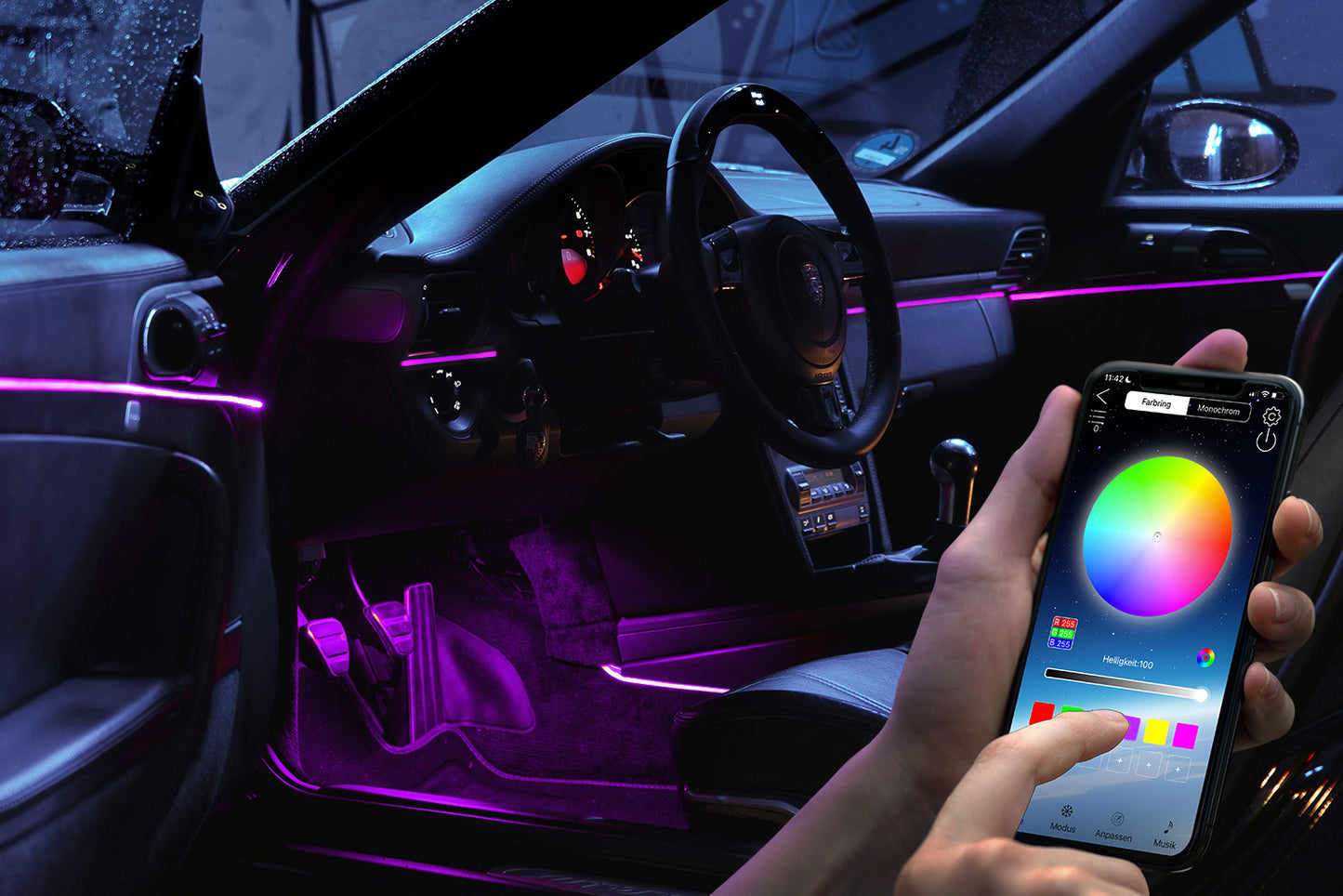Car Ambient Light Kit