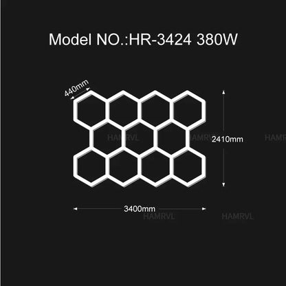 Garage Hexagon Led Lights