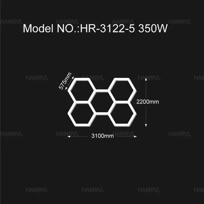 Garage Hexagon Led Lights