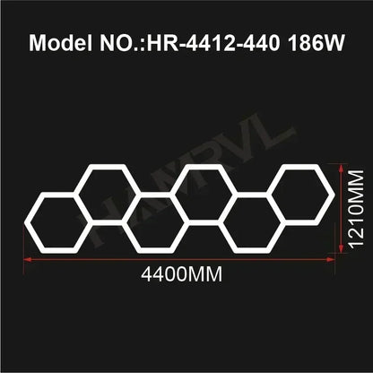 Garage Hexagon Led Lights