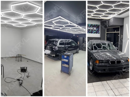 Garage Hexagon Led Lights