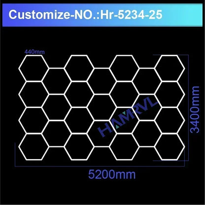 Garage Hexagon Led Lights