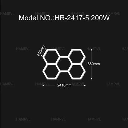 Garage Hexagon Led Lights
