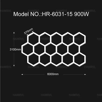 Garage Hexagon Led Lights