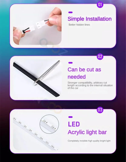 Car Ambient Light Kit